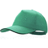 Lippalakki Cap Kisse, vihreä liikelahja logopainatuksella