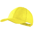 Lippalakki Cap Rittel, keltainen liikelahja logopainatuksella