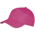Lippalakki Cap Sport, fuksia liikelahja logopainatuksella