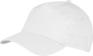 Lippalakki Cap Sport, valkoinen liikelahja logopainatuksella