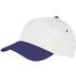 Lippalakki Cap Sport, valkoinen, sininen liikelahja logopainatuksella
