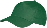 Lippalakki Cap Sport, vihreä liikelahja logopainatuksella