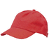 Lippalakki Kids Cap Sportkid, punainen liikelahja logopainatuksella