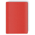 Luottokorttikotelo Card Holder Kazak, punainen liikelahja logopainatuksella