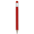 Lyijykynä Pencil Minik, punainen liikelahja logopainatuksella