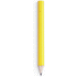 Lyijykynä Pencil Ramsy, keltainen liikelahja logopainatuksella