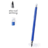 Lyijykynä Eternal Pencil Astril, sininen liikelahja logopainatuksella