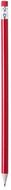 Lyijykynä Pencil Melart, punainen liikelahja logopainatuksella