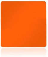 Magneetti Magnet Daken, oranssi liikelahja logopainatuksella