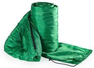 Makuupussi Sleeping Bag Calix, vihreä liikelahja logopainatuksella