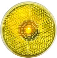 Merkkivalo Reflective Light Flash, keltainen liikelahja logopainatuksella