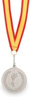 Mitali Medal Corum, hopea, espanjan-lippu liikelahja logopainatuksella