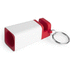 Monikäyttöinen kaiutin Speaker Keyring Holys, punainen liikelahja logopainatuksella