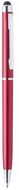 Monikäyttöinen kuulakynä Stylus Touch Ball Pen Alfil, punainen liikelahja logopainatuksella