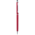 Monikäyttöinen kuulakynä Stylus Touch Ball Pen Alfil, punainen liikelahja logopainatuksella