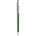 Monikäyttöinen kuulakynä Stylus Touch Ball Pen Alfil, vihreä liikelahja logopainatuksella