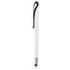 Monikäyttöinen kuulakynä Stylus Touch Ball Pen Barrox, valkoinen, musta liikelahja logopainatuksella