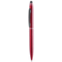 Monikäyttöinen kuulakynä Stylus Touch Ball Pen Fisar, punainen liikelahja logopainatuksella