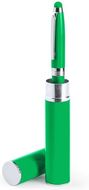 Monikäyttöinen kuulakynä Stylus Touch Ball Pen Hasten, vihreä liikelahja logopainatuksella