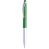 Monikäyttöinen kuulakynä Stylus Touch Ball Pen Lampo, vihreä liikelahja omalla logolla tai painatuksella