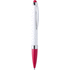 Monikäyttöinen kuulakynä Stylus Touch Ball Pen Monds, punainen liikelahja logopainatuksella