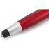 Monikäyttöinen kuulakynä Stylus Touch Ball Pen Naitel, fuksia liikelahja logopainatuksella