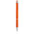 Monikäyttöinen kuulakynä Stylus Touch Ball Pen Nilf, oranssi liikelahja logopainatuksella