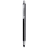 Monikäyttöinen kuulakynä Stylus Touch Ball Pen Rondex, musta liikelahja logopainatuksella
