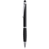Monikäyttöinen kuulakynä Stylus Touch Ball Pen Sagur, musta liikelahja logopainatuksella