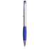Monikäyttöinen kuulakynä Stylus Touch Ball Pen Sagursilver, sininen liikelahja logopainatuksella