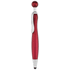 Monikäyttöinen kuulakynä Stylus Touch Ball Pen Vamux, punainen liikelahja logopainatuksella