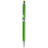 Monikäyttöinen kuulakynä Stylus Touch Ball Pen Yeiman, vihreä liikelahja logopainatuksella