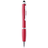 Monikäyttöinen kuulakynä Stylus Touch Ball Pen Zeril, punainen liikelahja logopainatuksella
