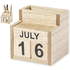 Monikäyttöinen kynäkulho Everlasting Calendar Pencil Holder Laorek liikelahja logopainatuksella