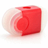 Monikäyttöinen kynänteroitin Set Cafey, punainen liikelahja logopainatuksella