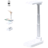 Monikäyttöinen lukulamppu Multifunction Lamp Cirgux, valkoinen liikelahja logopainatuksella