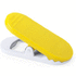 Monikäyttöinen muistilapputeline Clip Opener Lambra, keltainen liikelahja logopainatuksella