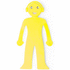Monikäyttöinen puhelinteline Holder Lamp Rapsi, keltainen liikelahja logopainatuksella
