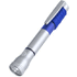 Monikäyttöinen taskulamppu Pen Torch Mustap, sininen, harmaa liikelahja logopainatuksella