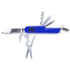 Monikäyttöinen taskutyövälineet Multifunction Pocket Knife Shakon, sininen liikelahja logopainatuksella