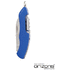 Monikäyttöinen taskuveitsi Multifunction Pocket Knife Klent, sininen liikelahja logopainatuksella