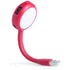 Monikäyttöinen keskitin USB Hub Lamp Ticaro, punainen lisäkuva 2