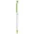 Monikäyttöinen kuulakynä Stylus Touch Ball Pen Duser, vaaleanvihreä liikelahja logopainatuksella