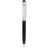 Monikäyttöinen kuulakynä Stylus Touch Ball Pen Globix, musta liikelahja logopainatuksella
