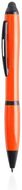 Monikäyttöinen kuulakynä Stylus Touch Ball Pen Lombys, sininen, oranssi liikelahja logopainatuksella