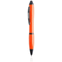 Monikäyttöinen kuulakynä Stylus Touch Ball Pen Lombys, sininen, oranssi liikelahja logopainatuksella