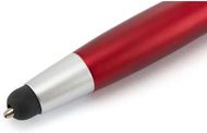 Monikäyttöinen kuulakynä Stylus Touch Ball Pen Naitel, fuksia liikelahja logopainatuksella