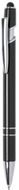 Monikäyttöinen kuulakynä Stylus Touch Ball Pen Parlex, musta liikelahja logopainatuksella