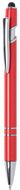 Monikäyttöinen kuulakynä Stylus Touch Ball Pen Parlex, punainen liikelahja logopainatuksella
