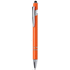 Monikäyttöinen kuulakynä Stylus Touch Ball Pen Parlex, sininen, oranssi liikelahja logopainatuksella